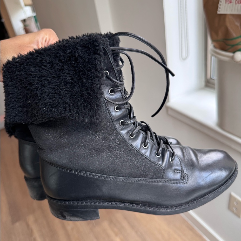 Via Spiga Sherling Boots